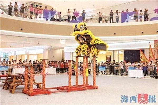 龙腾狮跃 民俗赛事走进商场！2026年厦门市青少年舞龙舞狮锦标赛圆满收官